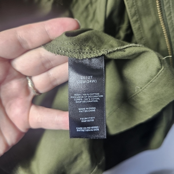 mark 100% Cotton Embordered Lightweight Jacket - Picture 6 of 6